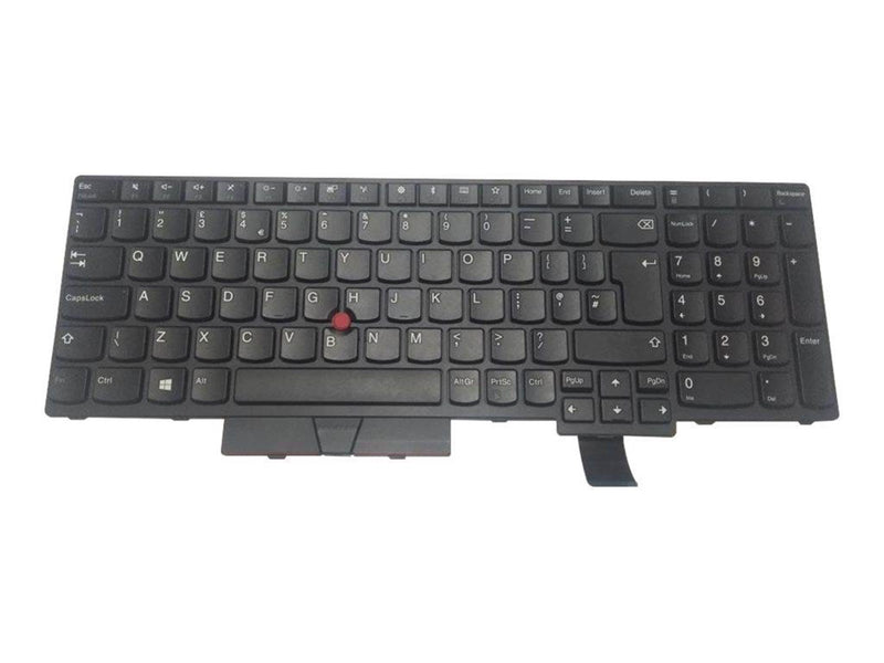 Lenovo - notebook replacement keyboard - UK English - Portable Keyboard - Ersatz - Englisch - UK - Schwarz