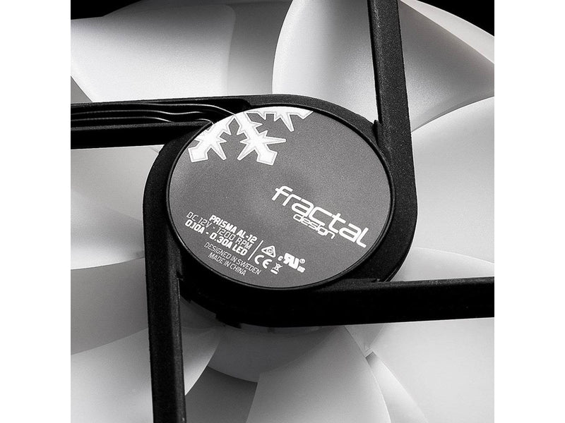 Fractal Design Prisma AL-12 ARGB 3-pack - Gehäuselüfter - 120mm - Weiß - 20 dBA