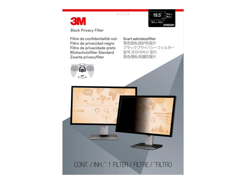 3M Privacy Filter til 19.5" widescreen-skærm (16:10)