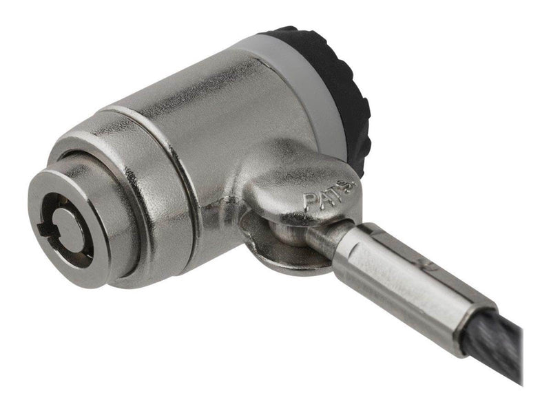 StarTech.com Keyed Cable Lock - Push-to-Lock Button - 2 m / 6.5' Cable - security cable lock