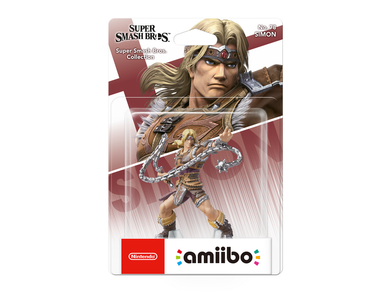 Nintendo Amiibo Simon Belmont no. 78 (Super Smash Bros. Collection)
