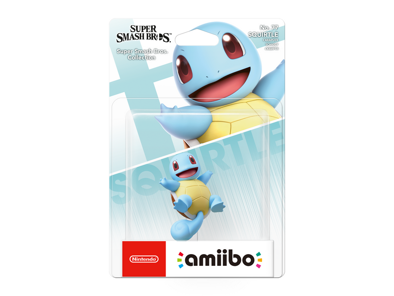 Nintendo Amiibo Squirtle no. 77 (Super Smash Bros. Collection)