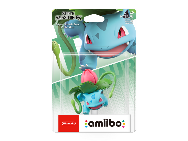 Nintendo Amiibo Ivysaur no. 76 (Super Smash Bros. Collection)