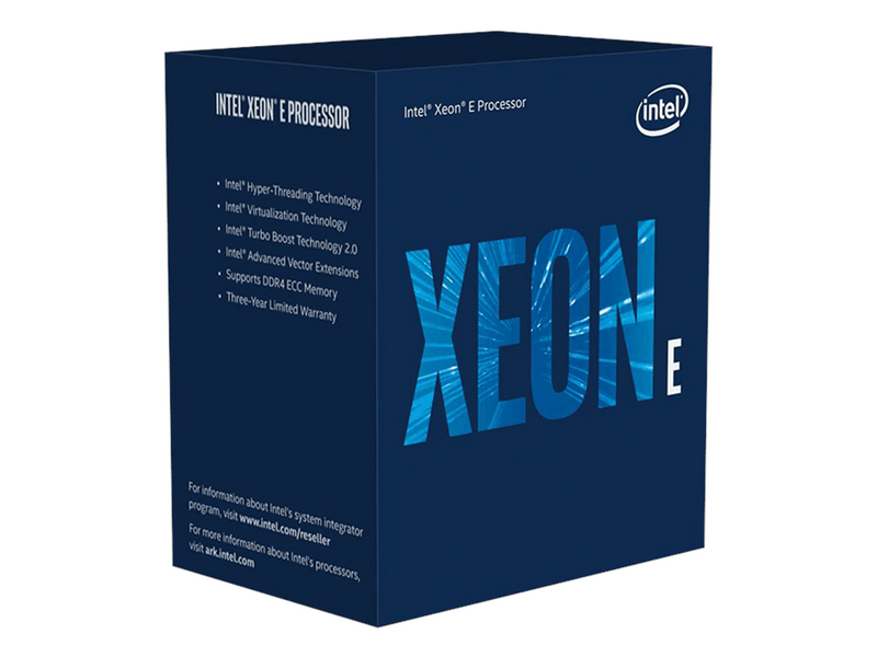 Intel Xeon E-2174G CPU - 4 Kerne - 3.8 GHz - Intel LGA1151 - Intel Boxed (mit Kühler)