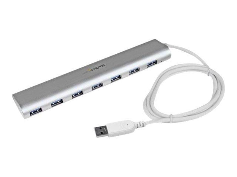 StarTech.com USB 3.0 Hub Compact 7 ports USB-Hubs - USB 3.2 - 7 - silber