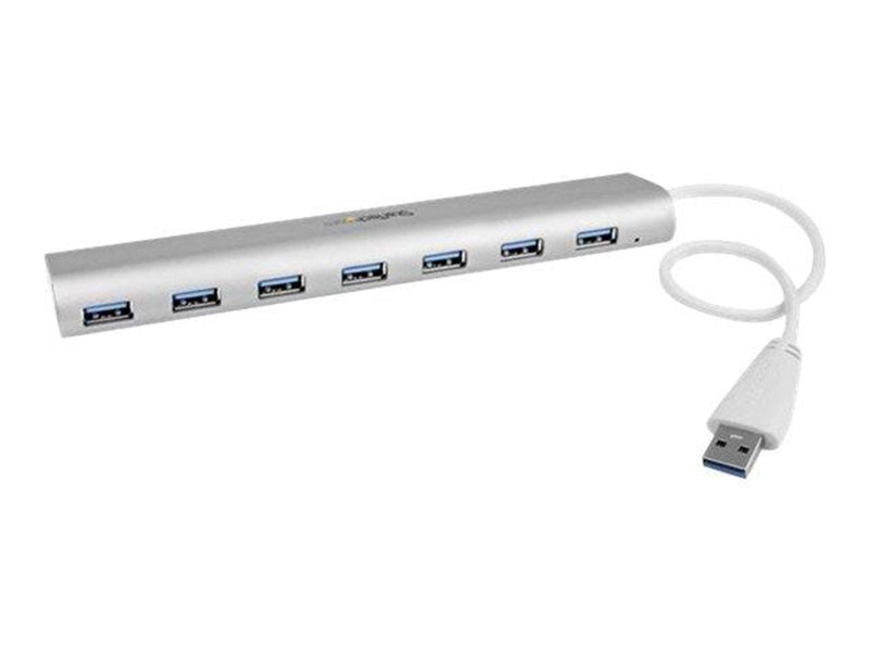 StarTech.com USB 3.0 Hub Compact 7 ports USB-Hubs - USB 3.2 - 7 - silber