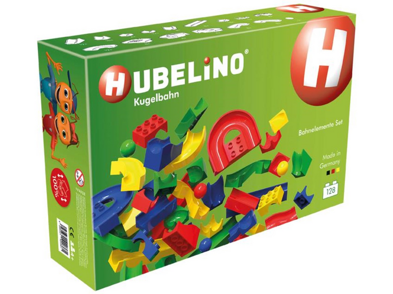 Hubelino Set Bahnelemente 128-teilig