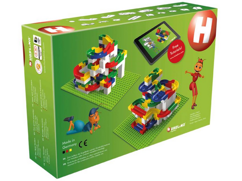 Hubelino Set Bahnelemente 128-teilig