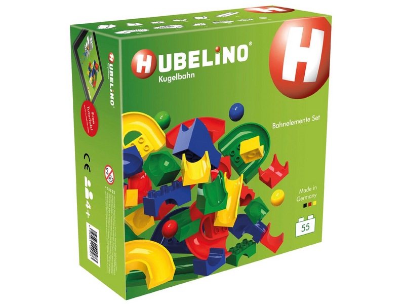 Hubelino Bahnelemente Set 55-teilig