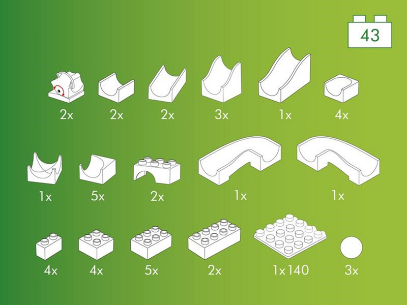 Hubelino Weiche Erweiterung 43 Teile