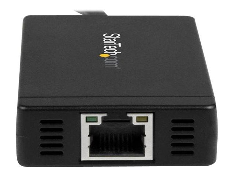 StarTech.com USB 3.0 Hub 3-port with USB-C and GbE USB-Hubs - 3 - Schwarz
