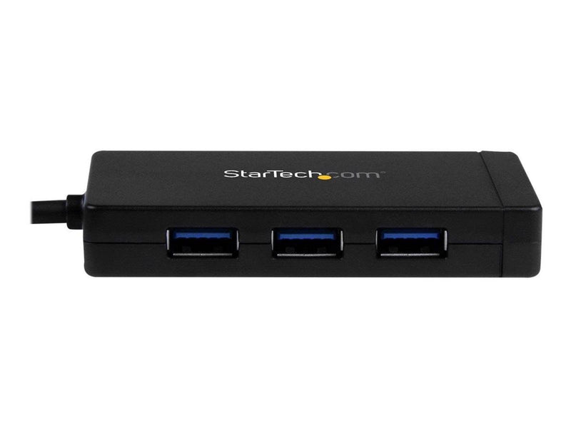 StarTech.com USB 3.0 Hub 3-port with USB-C and GbE USB-Hubs - 3 - Schwarz