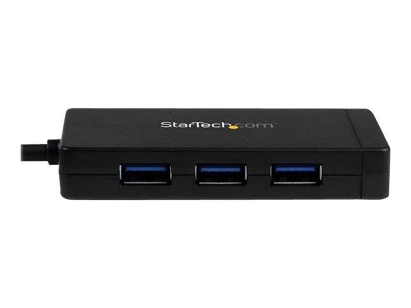 StarTech.com USB 3.0 Hub 3-port with USB-C and GbE USB-Hubs - 3 - Schwarz
