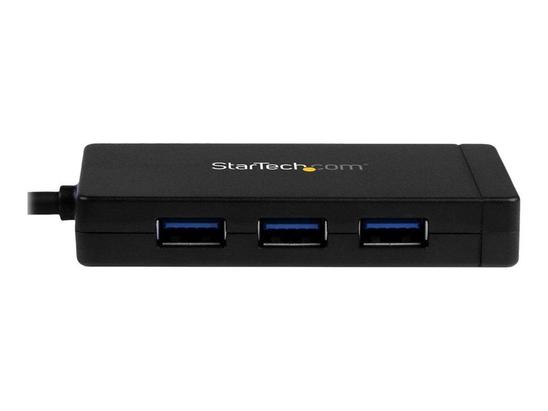 StarTech.com USB 3.0 Hub 3-port with USB-C and GbE USB-Hubs - 3 - Schwarz