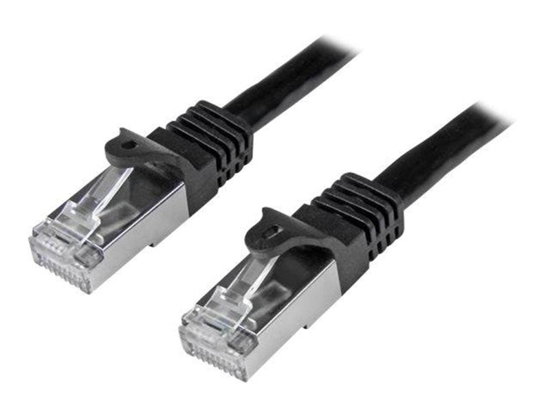 StarTech.com 1m Black Cat6 / Cat 6 Shielded (SFTP) Patch Cable 1 m - patch cable - 1 m - black - Schwarz - 1 meter
