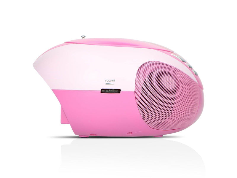 Lenco SCD-37 USB - Portable FM Radio CD and USB player - Pink