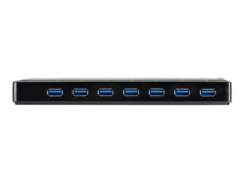 StarTech.com 7-Port USB 3.0 Hub plus Dedicated Charging Ports USB-Hubs - USB 3.2 - 7 - Schwarz