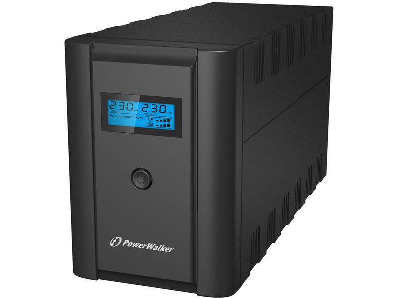 BlueWalker 10120093 - PowerWalker VI SHL - 1200VA/600W - Line Interactive UPS