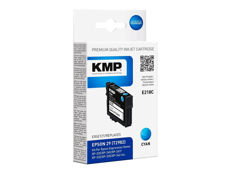 KMP E218C - cyan - ink cartridge (alternative for: Epson 29) - Tintenpatrone Cyan