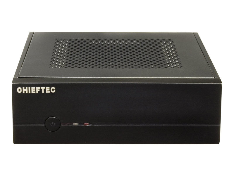Chieftec Compact Series - Gehäuse - Desktop slimline - Schwarz