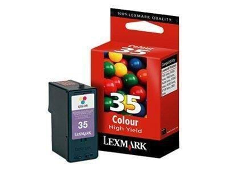 Lexmark 35 Color - Tintenpatrone Farbe ( Cyan, Magenta, Gelb)