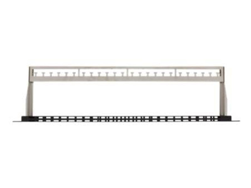 Deltaco 19" Keystone Patch Panel 48 Ports 1U Metal Black