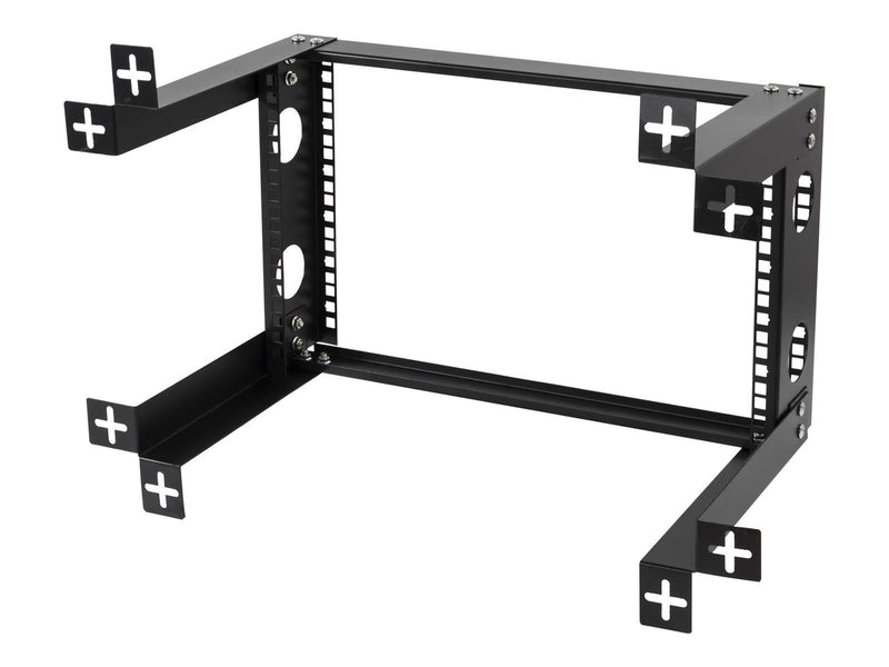 Deltaco 19-DTSR0506 - 6U Wall Mount Open Rack Cabinet