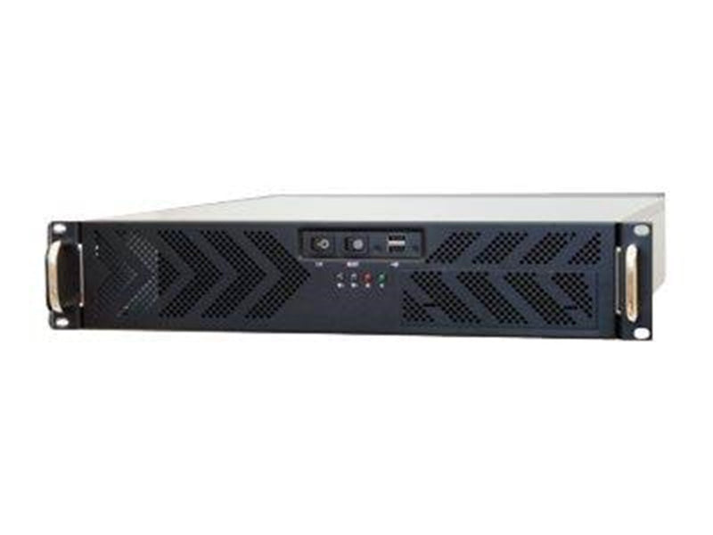 Chieftec 19" 2HE UNC-210T-B-U3-OP ATX - Gehäuse - Server (Rack) - Schwarz