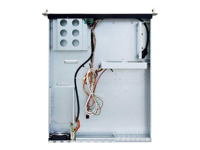 Chieftec 19" 2HE UNC-210T-B-U3-OP ATX - Gehäuse - Server (Rack) - Schwarz
