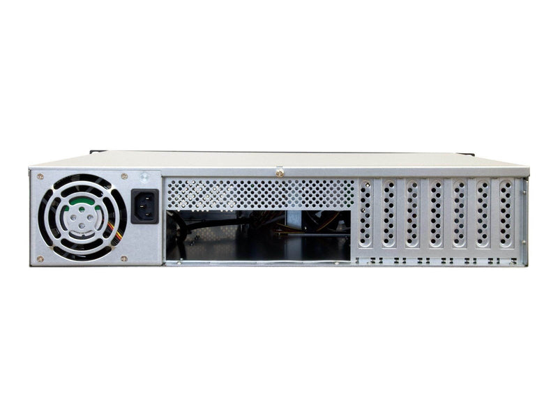 Chieftec 19" 2HE UNC-210T-B-U3-OP ATX - Gehäuse - Server (Rack) - Schwarz