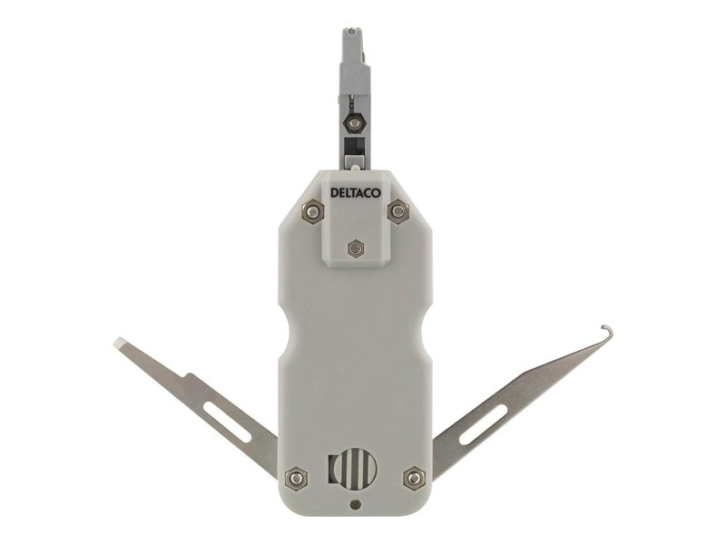 Deltaco VK-263 Compact network cable punchdown tool Krone LSA white