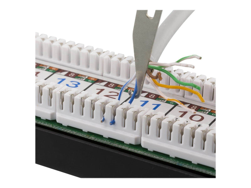 Deltaco VK-263 Compact network cable punchdown tool Krone LSA white