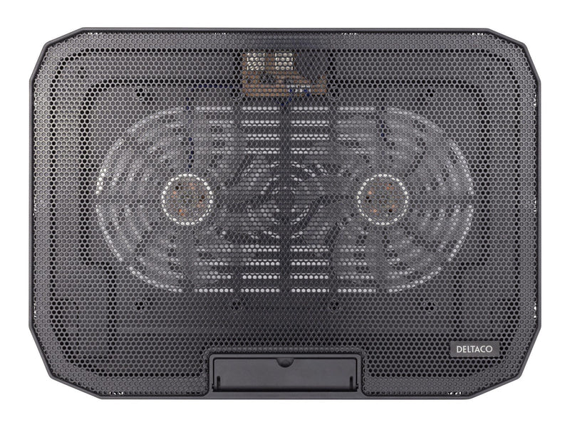 Deltaco Laptop Cooler for 15.6" lapotop 2 x 120mm fan