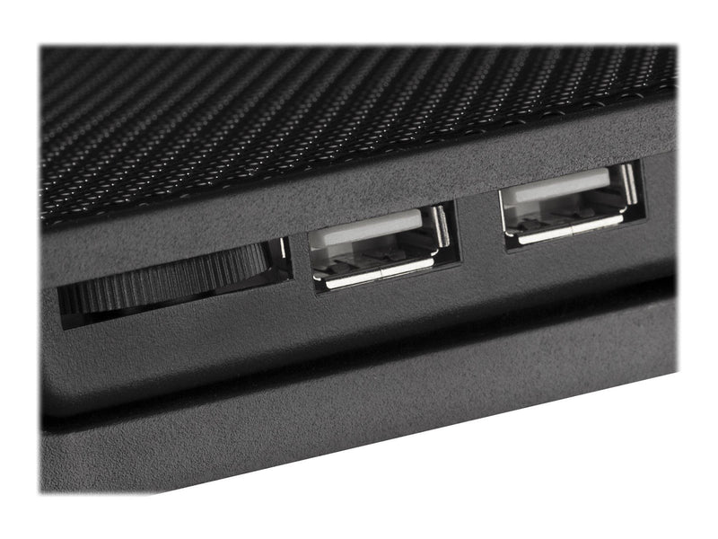 Deltaco Laptop Cooler for 15.6" lapotop 2 x 120mm fan