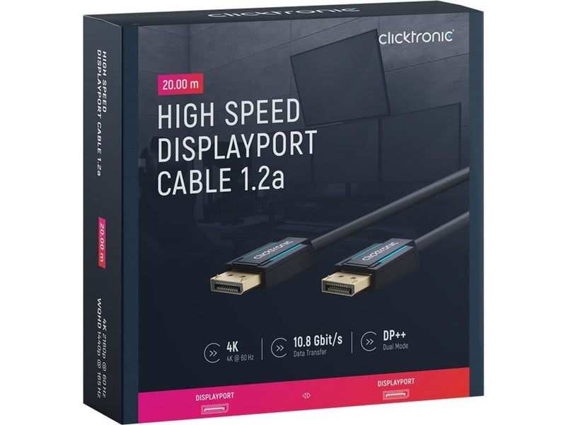 ClickTronic Click DisplayPort Kabel           bu 20m