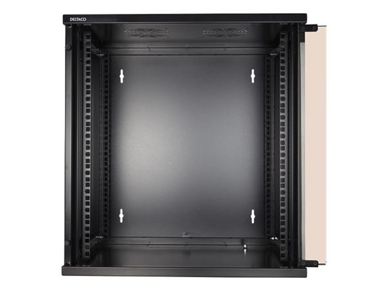 Deltaco 19-5412B - 12U - Wall Mount Rack Cabinet