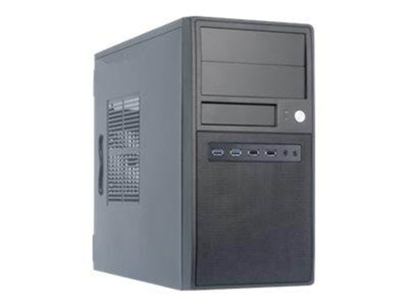Chieftec CT-04B-35   mATX 350W - Gehäuse - Miditower - Schwarz