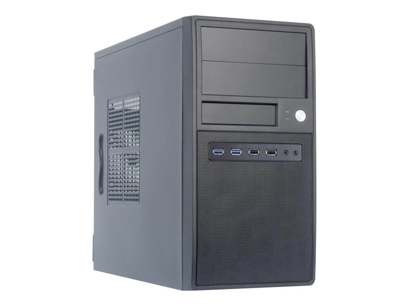 Chieftec CT-04B-35   mATX 350W - Gehäuse - Miditower - Schwarz