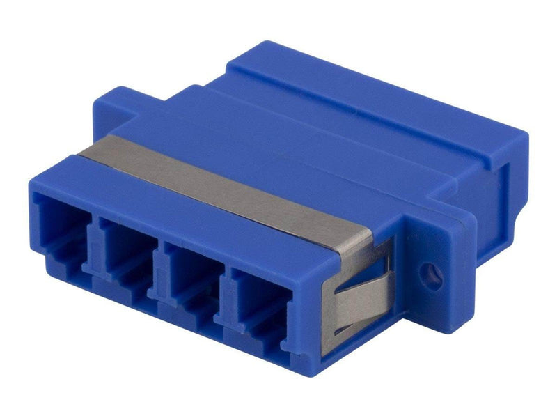 Deltaco Snap-in fiber mating sleeve 4xLC-LC Single mode.