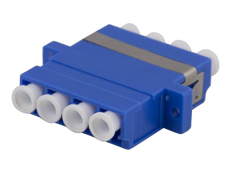Deltaco Snap-in fiber mating sleeve 4xLC-LC Single mode.