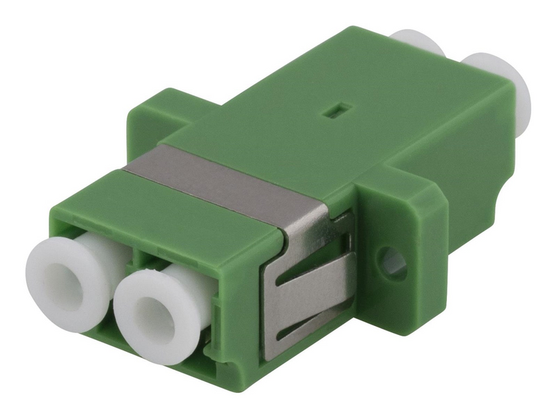 Deltaco Snap-in fiber mating sleeve 2xLC-LC Single mode.