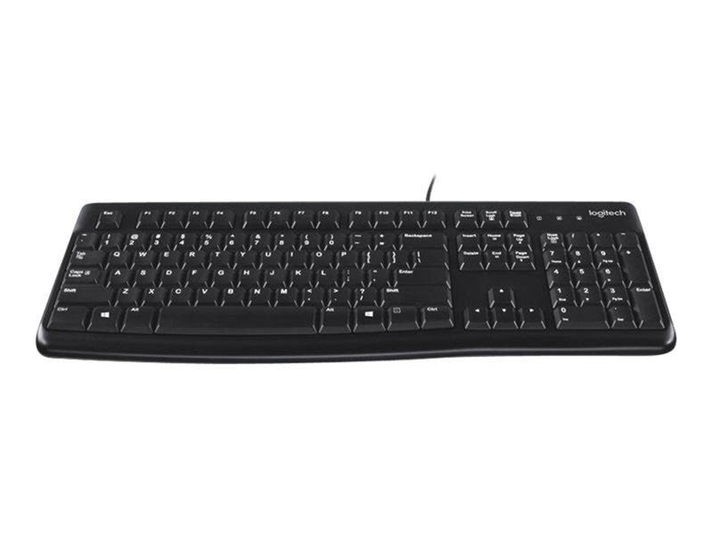 Logitech K120 Corded Keyboard - US - Tastaturen - Englisch - US - Schwarz