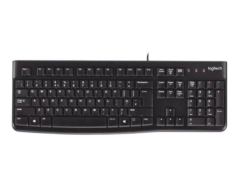 Logitech K120 Corded Keyboard - US - Tastaturen - Englisch - US - Schwarz