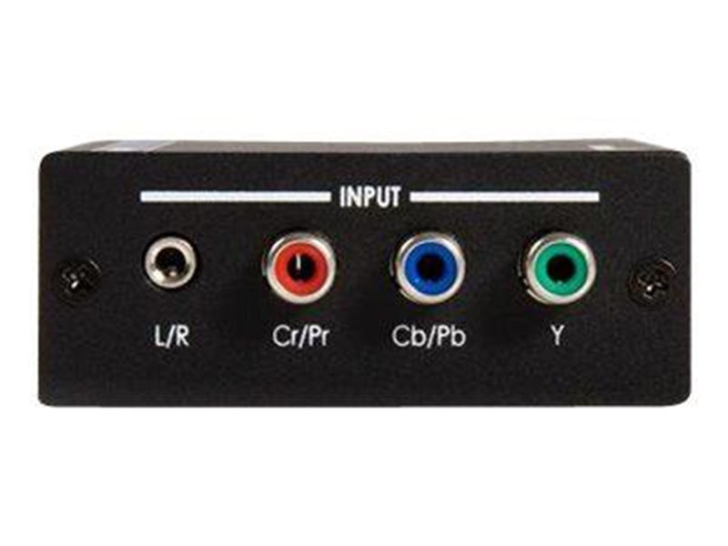 StarTech.com Component to HDMI Video Converter with Audio - video converter - black