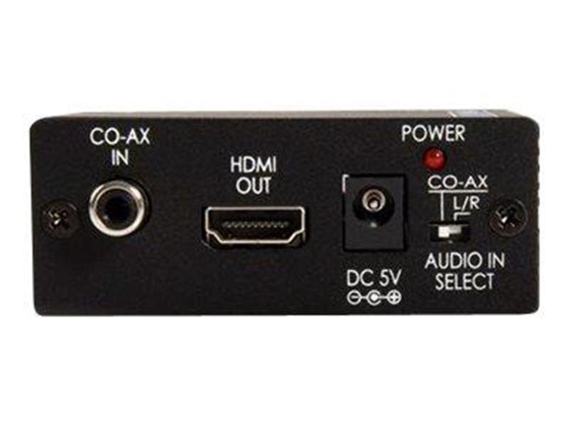 StarTech.com Component to HDMI Video Converter with Audio - video converter - black