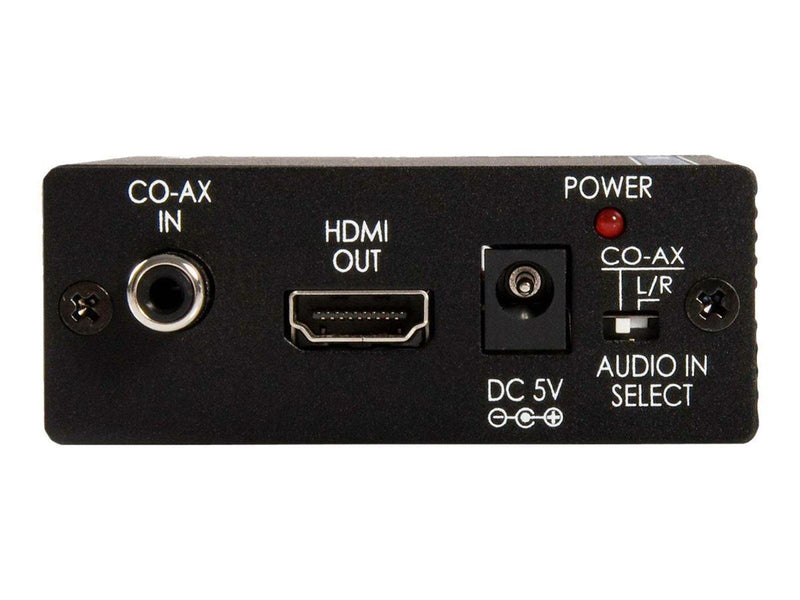 StarTech.com Component to HDMI Video Converter with Audio - video converter - black