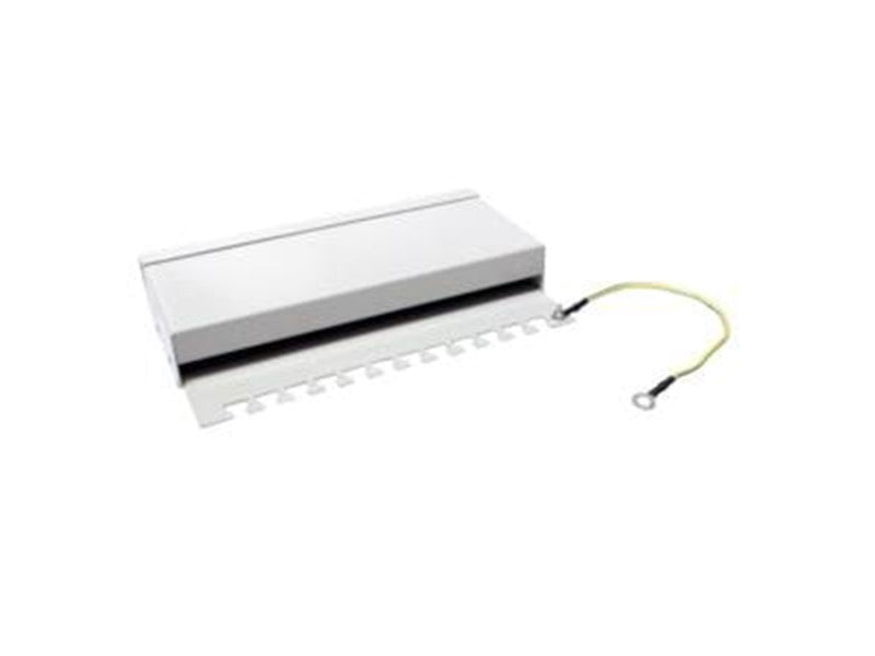 LogiLink NP0017A Cat.6 Patch Panel 12-Port Shielded Desktop Light Grey