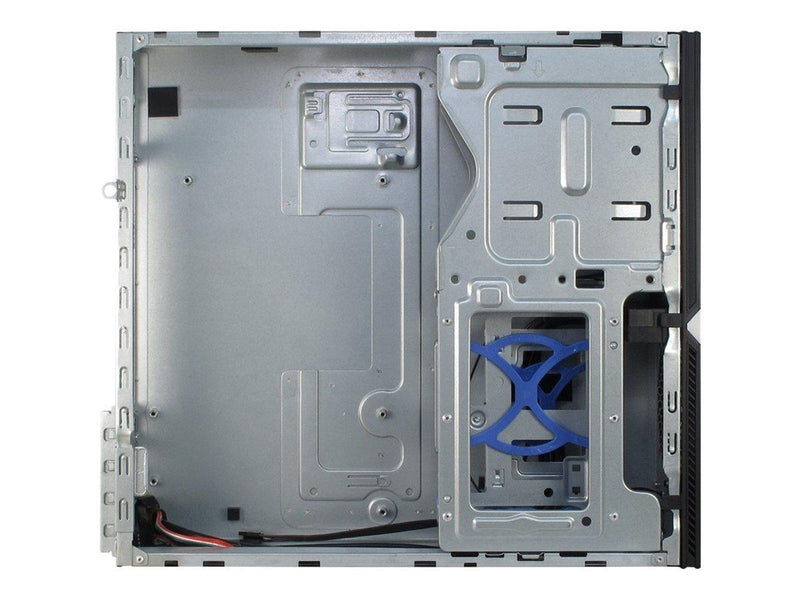 Inter-Tech IT-503 - Gehäuse - Desktop slimline - Schwarz