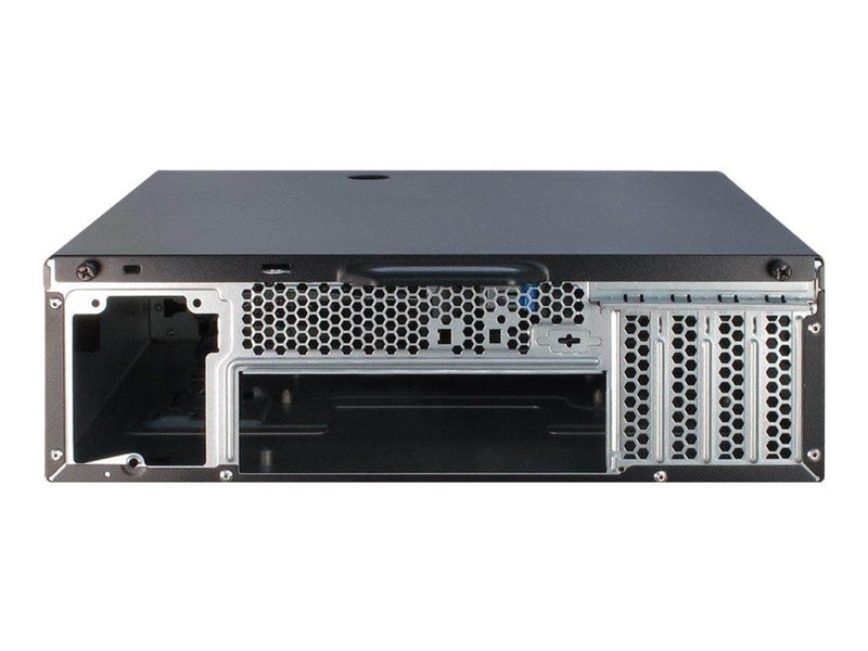 Inter-Tech IT-503 - Gehäuse - Desktop slimline - Schwarz