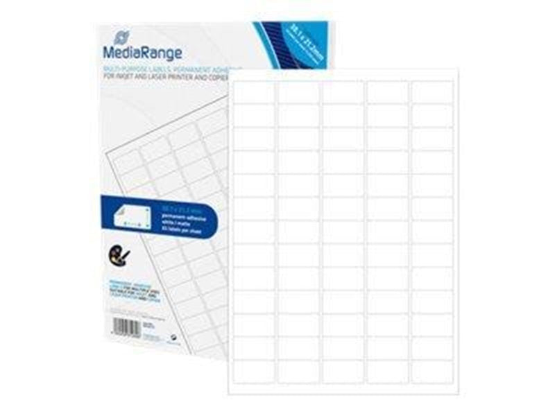 MediaRange - multi-purpose labels - 3250 label(s) - 30.1 x 21.2 mm